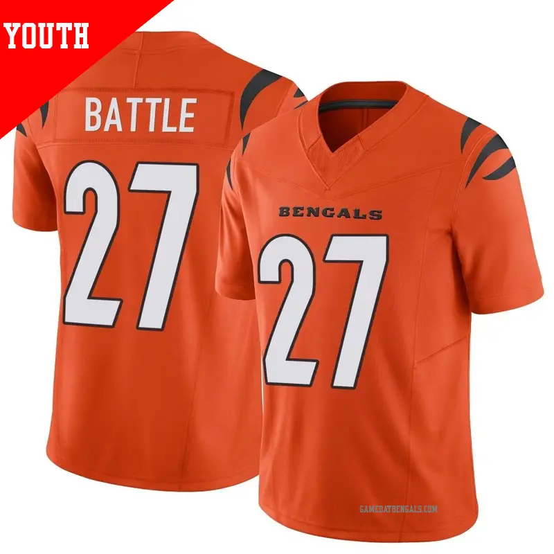 Bengals youth color rush jersey best sale